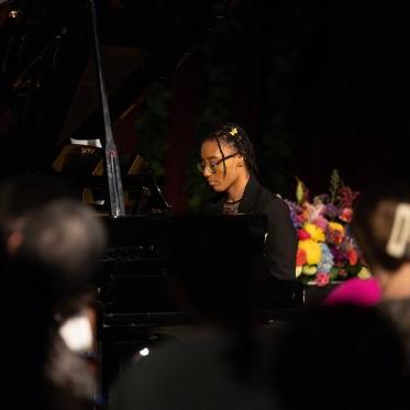 Amana Williams performs at Efflorescence 2023